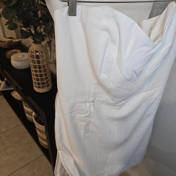 Lilly Pulitzer Kylo Strapless Skirted Romper in Resort White NWT - Size 14 - Picture 6 of 14